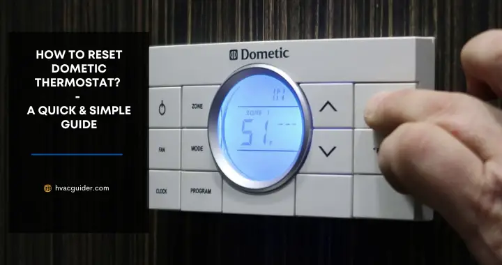 how to reset dometic thermostat