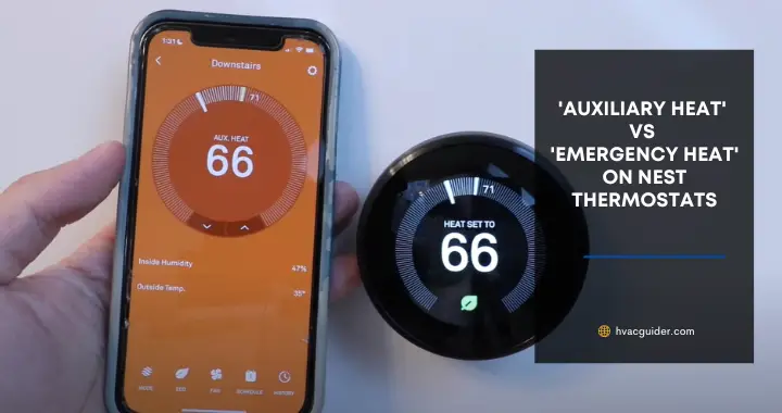 auxiliary heat vs emergency heat on Nest Thermostats