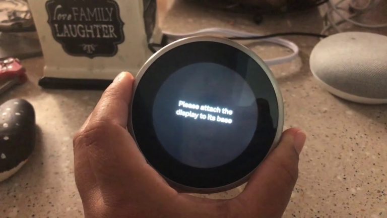 Nest Blinking Red Light No Display